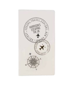 Personalised Stamp Travel Document Holder