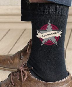Personalised Star Men’s Socks