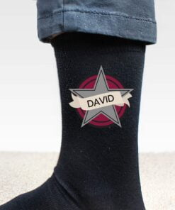 Personalised Star Men’s Socks