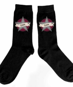 Personalised Star Men’s Socks