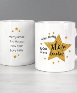 Personalised Star Teacher’s Mug