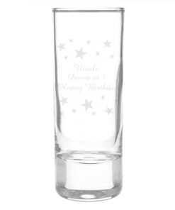 Personalised Starry Shot Glass