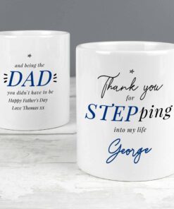 Personalised Step Dad Mug