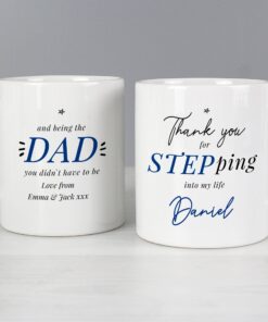 Personalised Step Dad Mug
