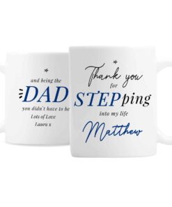 Personalised Step Dad Mug