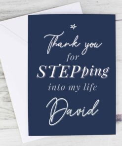 Personalised Stepdad Card