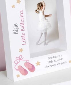 Personalised Swan Lake Ballet 7×5 Box Photo Frame