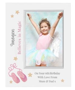 Personalised Swan Lake Ballet 7×5 Box Photo Frame