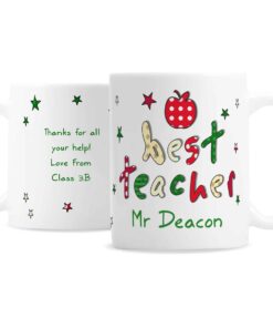 Personalised Teacher Mug