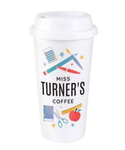 Personalised Teachers Insulated Eco Travel Cup