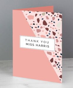 Personalised Thank You Card