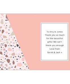 Personalised Thank You Card