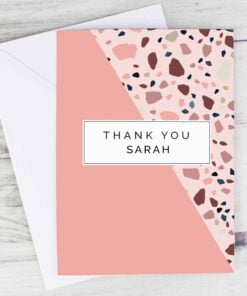 Personalised Thank You Card