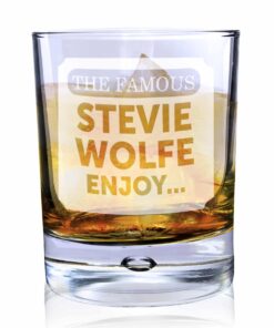 Personalised The Famous… Tumbler Bubble Glass