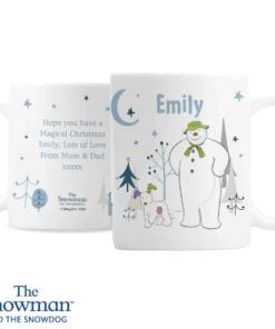 Personalised The Snowman and the Snowdog Mug