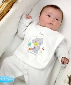 Personalised Tiny Tatty Teddy Cuddle Bug Bib