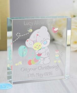 Personalised Tiny Tatty Teddy Cuddle Bug Large Crystal Token