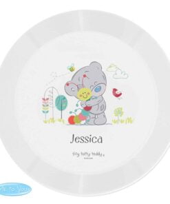 Personalised Tiny Tatty Teddy Cuddle Bug Plastic Plate
