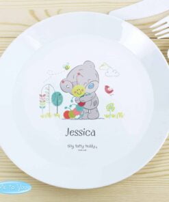 Personalised Tiny Tatty Teddy Cuddle Bug Plastic Plate