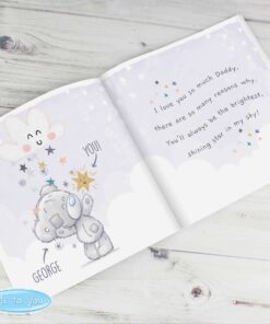 Personalised Tiny Tatty Teddy Daddy You’re A Star Poem Book