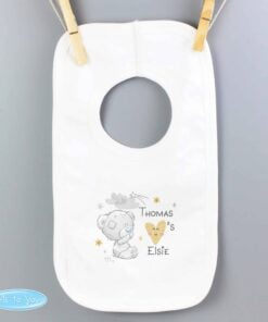 Personalised Tiny Tatty Teddy I Heart Baby Bib