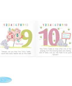 Personalised Tiny Tatty Teddy Learning Adventure Book