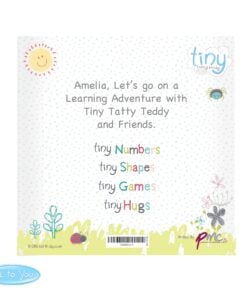 Personalised Tiny Tatty Teddy Learning Adventure Book