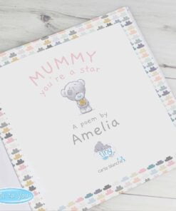 Personalised Tiny Tatty Teddy Mummy You’re A Star, Poem Book