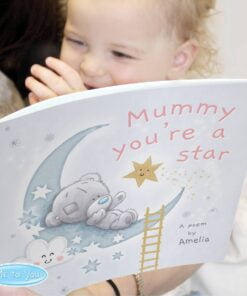 Personalised Tiny Tatty Teddy Mummy You’re A Star, Poem Book