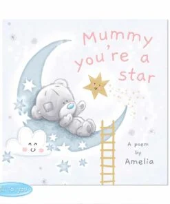 Personalised Tiny Tatty Teddy Mummy You’re A Star, Poem Book