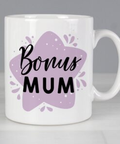Personalised To My Bonus Mum Mug