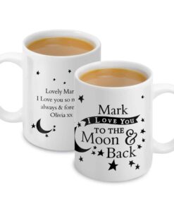 Personalised To the Moon and Back… Mug