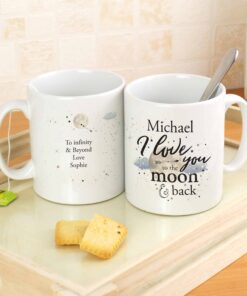 Personalised To the Moon & Infinity… Mug