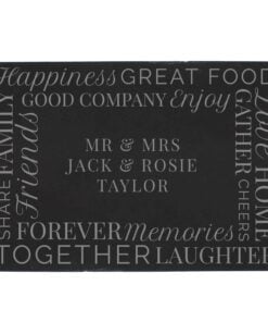 Personalised ‘Together’ Slate Placemat