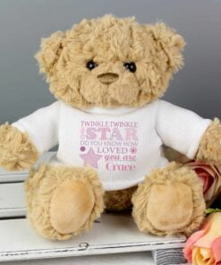 Personalised Twinkle Girls Teddy Bear