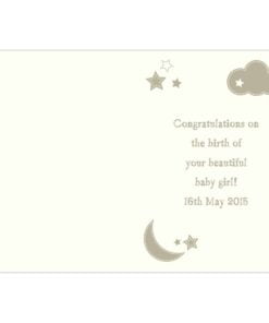 Personalised Twinkle Twinkle Card