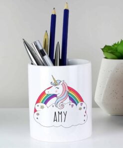 Personalised Unicorn Ceramic Storage Pot