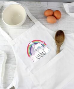 Personalised Unicorn Children’s Apron