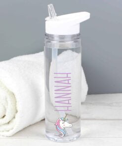 Personalised Unicorn Island Water Bottle