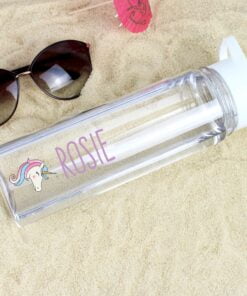 Personalised Unicorn Island Water Bottle