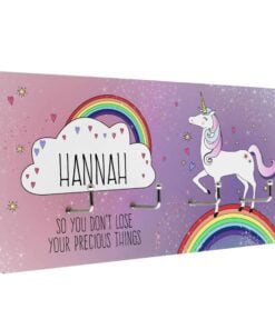 Personalised Unicorn Jewellery Hooks