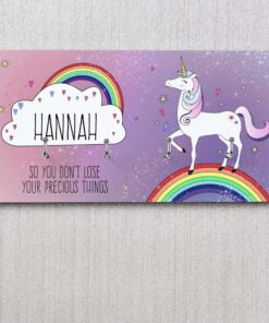 Personalised Unicorn Jewellery Hooks
