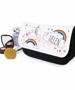 Personalised Unicorn Make Up Bag