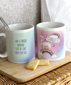 Personalised Unicorn Mug