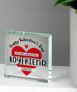 Personalised Valentine’s Day Crystal Token