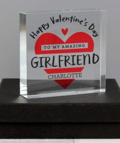 Personalised Valentine’s Day Crystal Token