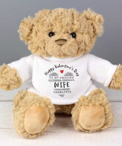 Personalised Valentine’s Day Teddy Bear