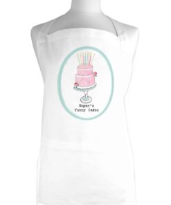 Personalised Vintage Pastel Cupcake Apron