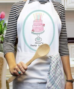 Personalised Vintage Pastel Cupcake Apron
