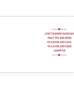 Personalised We Go Together Like…. Card
